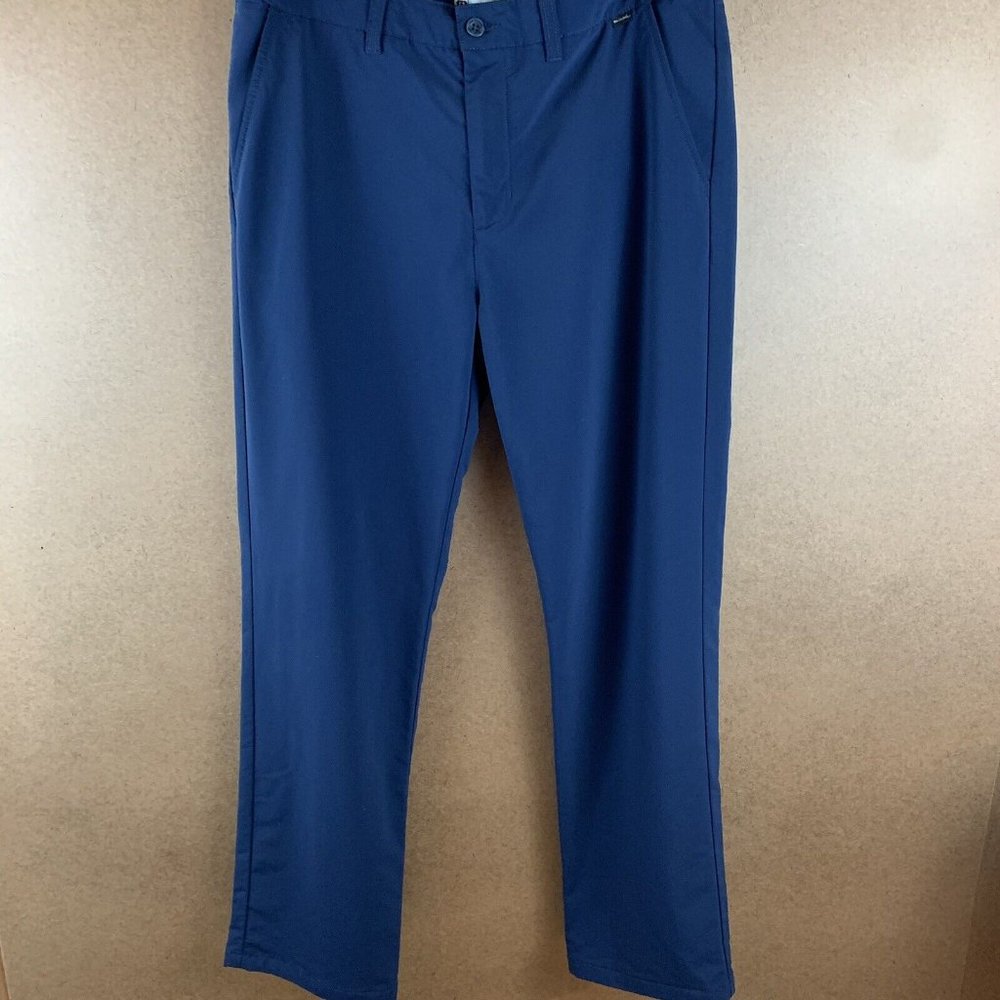 NWOT Travis Mathews Golf Slacks Chino Pants Blue-Navy  36x32